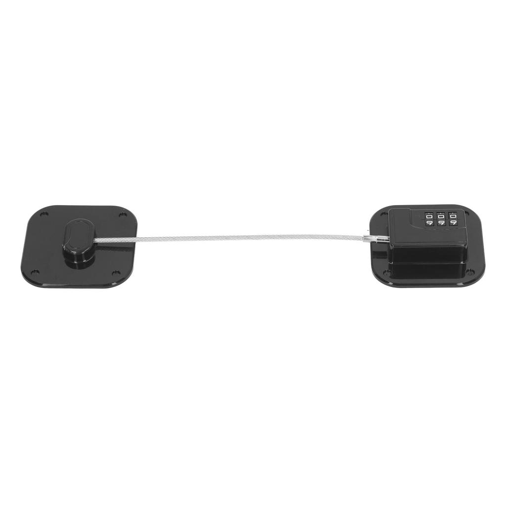 Fridge Lock Hole Multifunctional Refrigerator Lock Combination Child Lock for Window Cabinet
