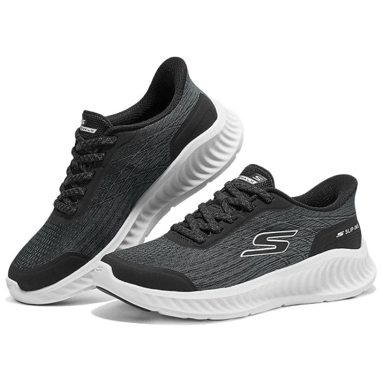 Skechers Mens Go Walk Comfortable Versatile Low-Top Walking Shoes Women sneaker Black 125664-BKW