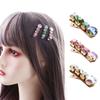 Small Barrettes Korean Style Headwear Beads Hair Clip Rhinestone Hairpin Female Hair Accessories