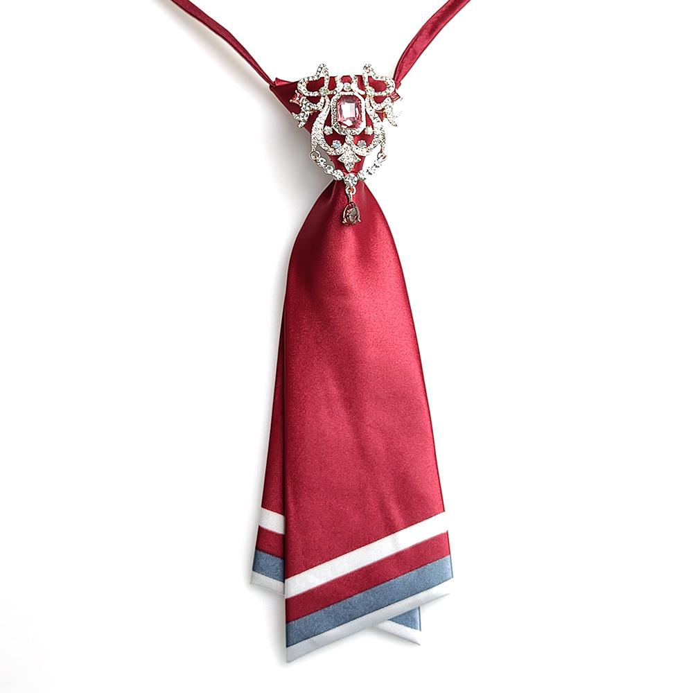 Nylon Silk Arrow Pattern High-Grade School Competition Tie