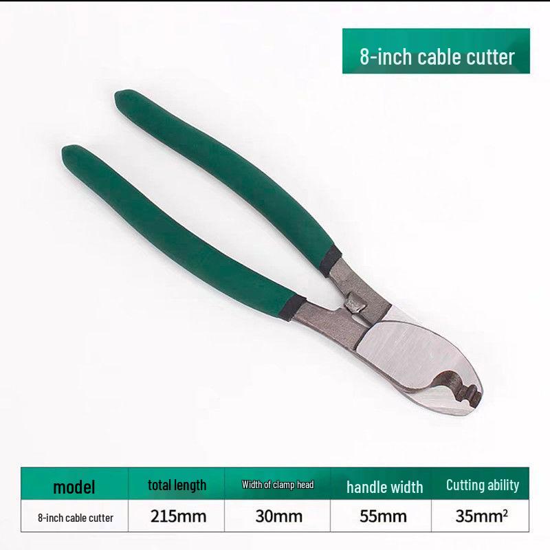 Electrician's 6/8-Inch Wire Cutter & Stripper Pliers Scissors