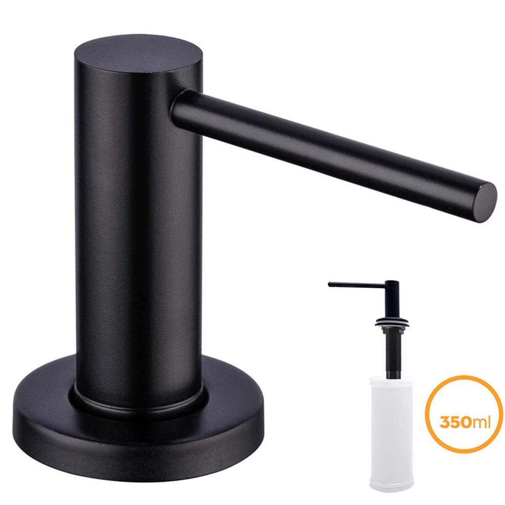 Stainless Steel Sink Detergent Dispenser Built-in Design Kitchen Liquid Soap Dispenser Pump Head Hand Press Liquid Dispenser