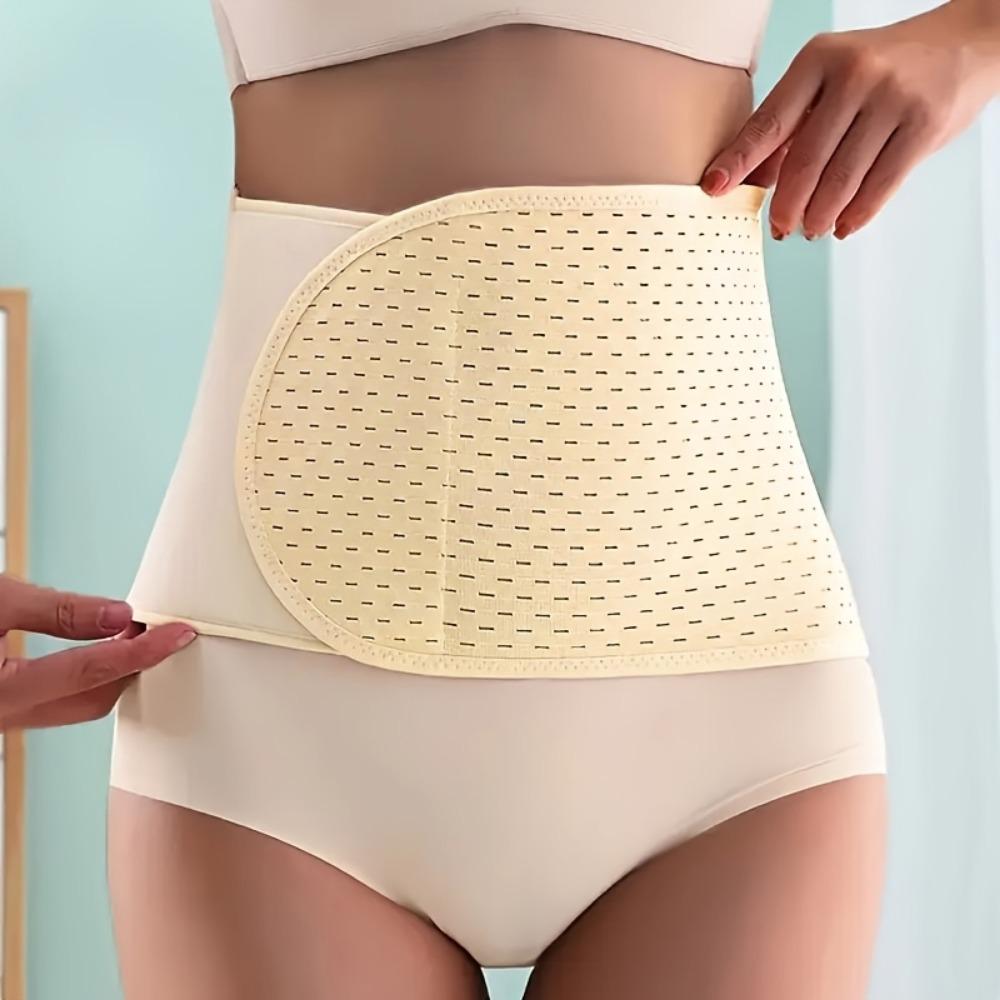 

1 регулируемый дышащий пояс, черный пояс для формирования живота из полиэфирного волокна, полая конструкция, регулируемая застежка, пояс с быстрой пряжкой бежевый