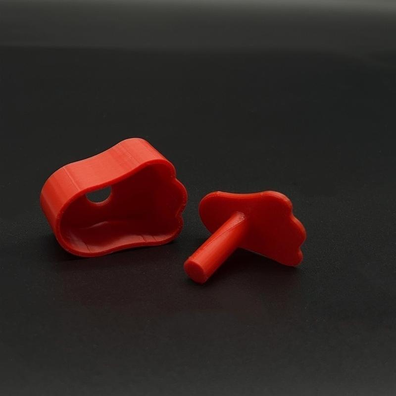 

1pc Round Cake Pop Art Mold Set Baking Mold duck paw model синий