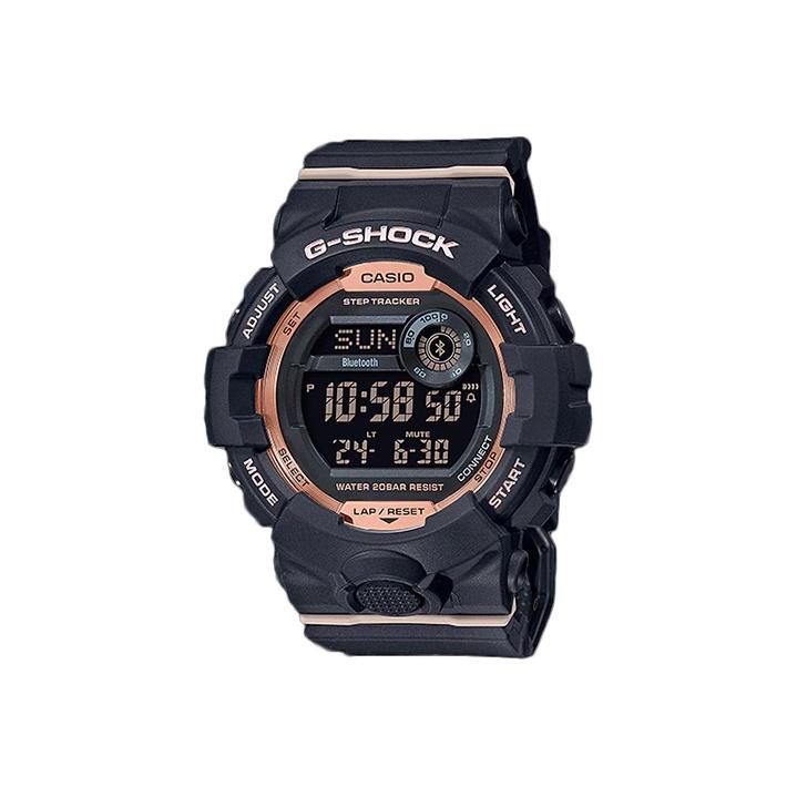 

Casio G-Squad Series G-Shock LCD Display Sports Waterproof Quartz Watch Resin Strap Women watches Black GMD-B800-1 Black Dial