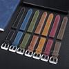 Leather Watchband Bracelet Black Blue Brown Vintage Matte Watch Strap for Women Men 18mm 20mm 22mm 24mm Universal Wrist Band