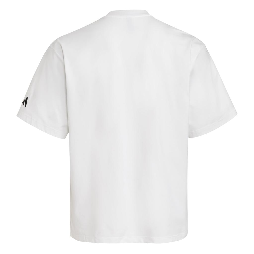 COOL BASIC IS208 White L [Adidas] Short-Sleeve T-Shirt Men's (KW6200)