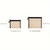 Trendy Mesh Heart Cosmetic Bag, Portable Zipper Toiletry Organizer, Perfect Lipstick Bag Coin Bag Carry-on Storage Bag