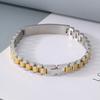 Kalen 9/10/15mm Golden Watch Strap Stainless Steel Bracelet For Men Women High Polished Bangle Party Holiday Jewelry Gifts