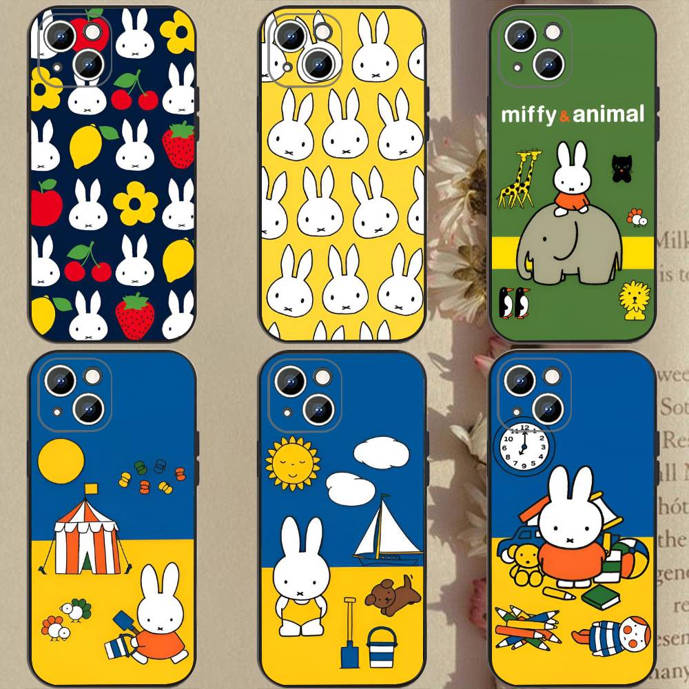 M-Mi Ffyes Phone Case Silicone Soft For IPhone 17 Air 16 15 14 13 12 11 Plus Pro Max Plus