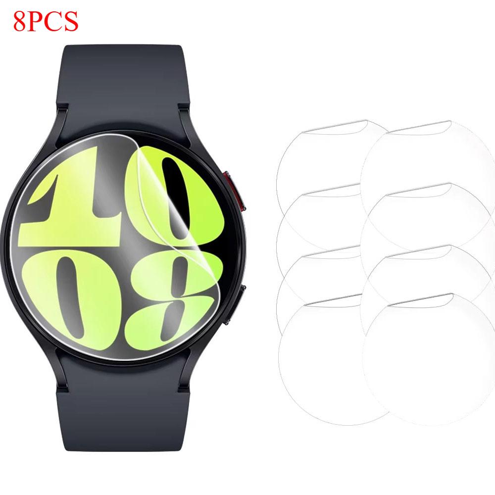 1-10PCS Screen Protector For Samsung Galaxy Watch 7 6 40 44mm 6Classic 43 47mm Hydrogel Film Accessories Galaxy Watch6 Not Glass