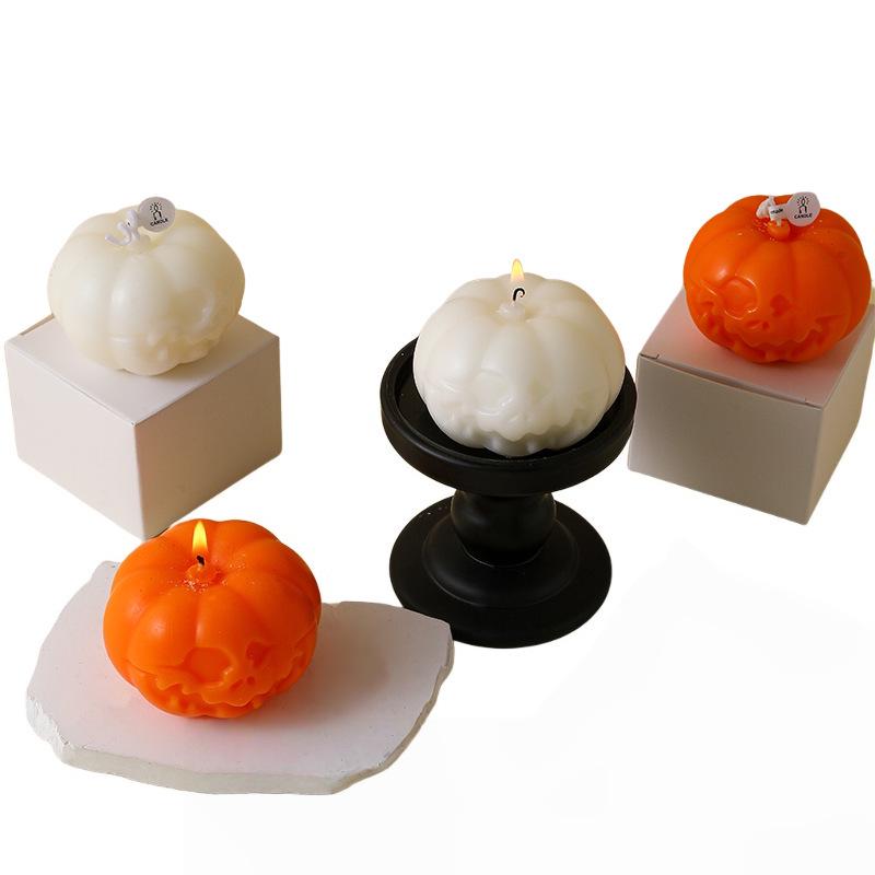 Halloween Pumpkin Scented Candle: Festive Birthday Gift & Cute Souvenir Pumpkin Candle