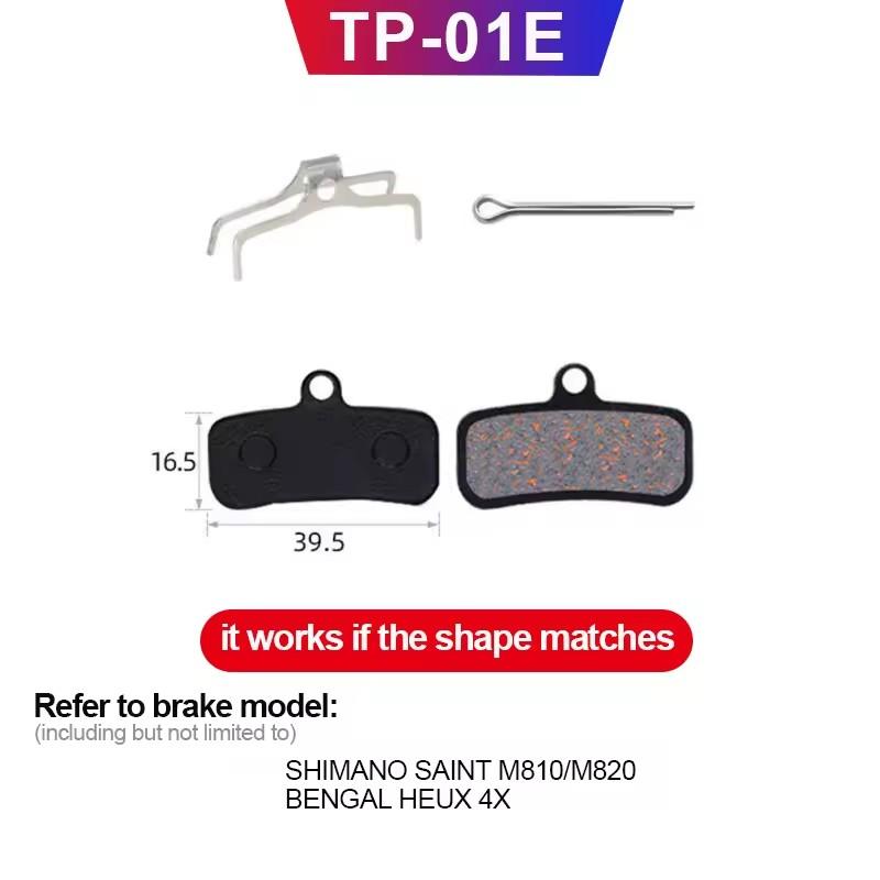 MTB Bicycle Hydraulic Disc Brake Pads For b01s SHIMANO SRAM AVID HAYES Magura ZOOM Cycling Bike Parts Semi-Metallic Brake Pad