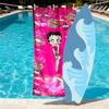 Sexy Doll Print Beach Towel Design, Soft, Lightweight. for Home Bathroom, Spa, Pool, Yoga, Surfing, Camping, Gift for Family, Friend