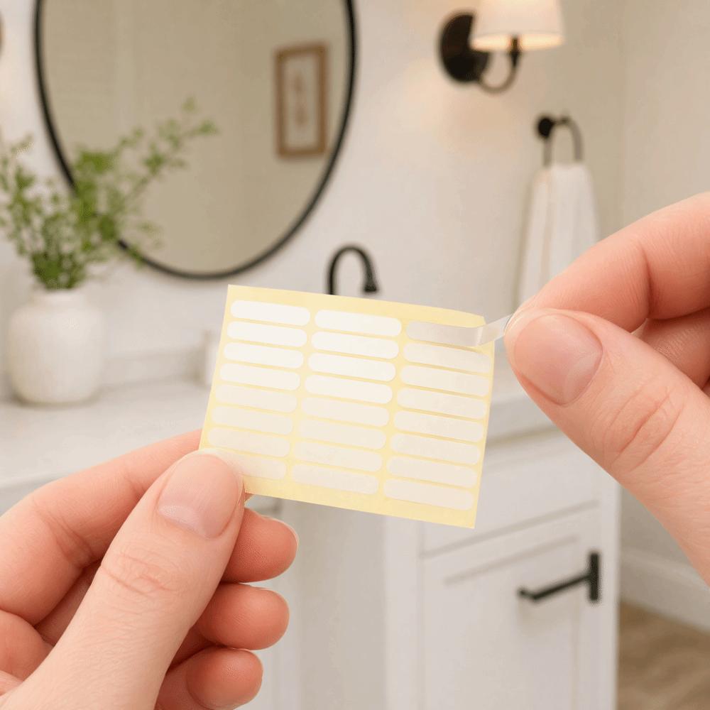 3pcs Clear Traceless Adhesive Nail Tip Display Adhesive Tape