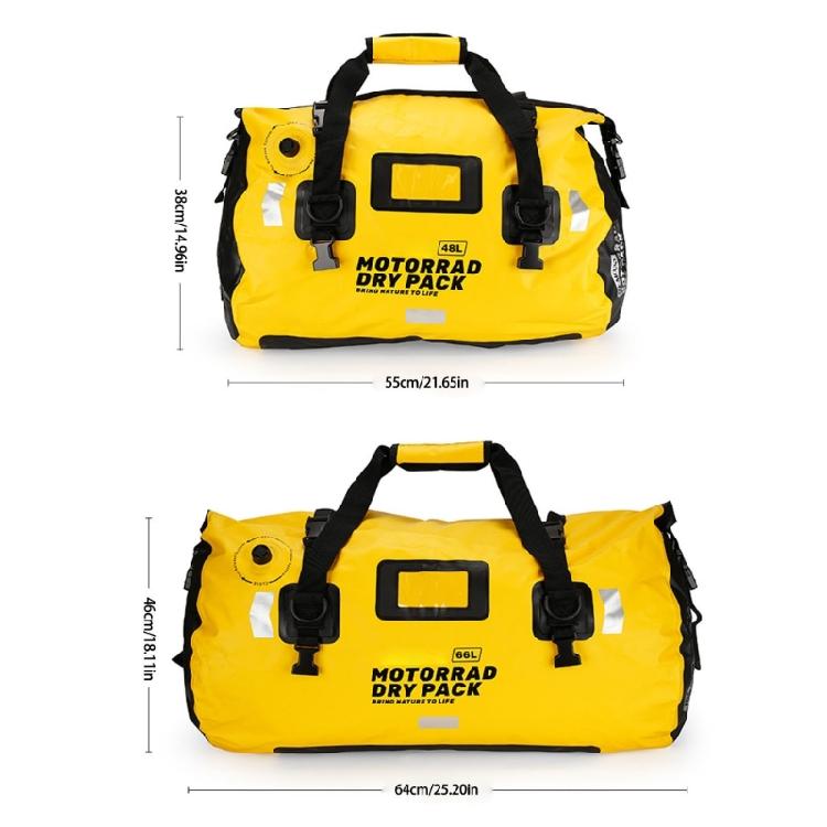 Large Capacity Motorbike Luggage Backpack Motorcycle Seats Bag Waterproofs Motorbike Tail Duffle Bag for Outdoor Travel
