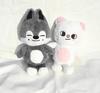 **50cm Kpop Plüschtier Wolfchan Kawaii Cartoon Stofftier Plüschtier Puppe Große Größe Kinder Babys Schlafkissen Geschenk**