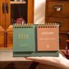 2026 Desk Calendar: Year of the Horse, English, Double-Row Planner with Motivational Quotes, Desktop Memo & Office Decor