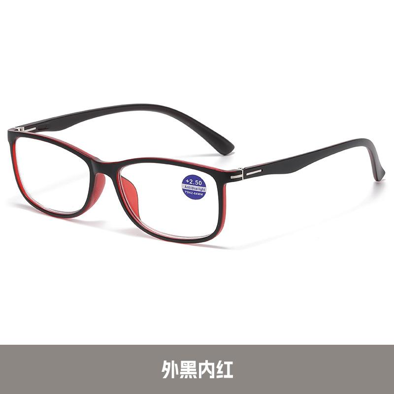 Anti-Blue Reading Glasses Men'S And Women'S Retro Reading Glasses Middle-Aged And Elderly Reading Glasses