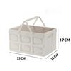 Folding Camping Box with Wood Top Travel Outdoor Storage Food Box Car Organizer Container Camping Equipment Tableware Storage