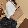 Woven Tote Bag for Women Large Woven Handbag Soft Leather Shoulder Bag Work Shopper Travel Tote Bag with Purse KTB