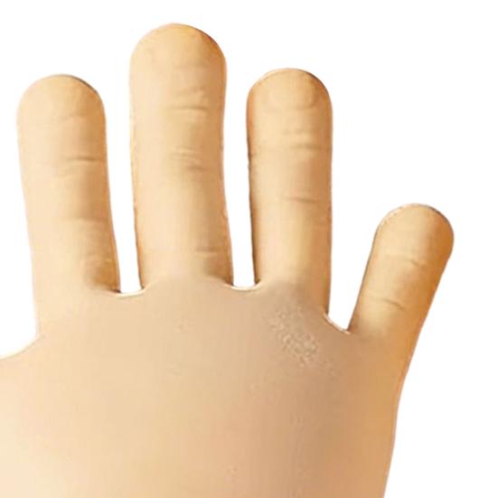 Simulated Gesture Stress Relief Toy Slow Rising Rock Scissors Paper Squeeze Toy Soft TPR Hand Gesture Fidget Sensory Toy