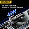 Essager USB C Car Charger 105W Quick Charge PD3.0 QC4.0 3.0 SCP PPS USB Type C  Fast Charging For iPhone 15 14 13 Samsung Xiaomi