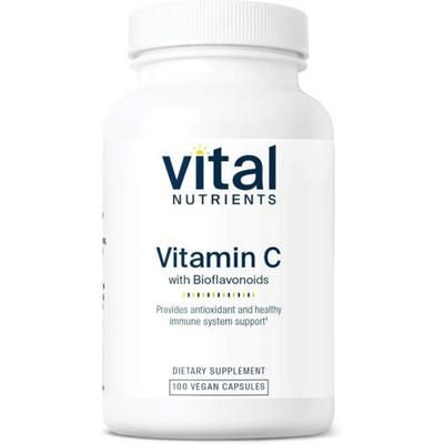 Vital Nutrients Vitamin C Bioflavonoid 100 Capsules