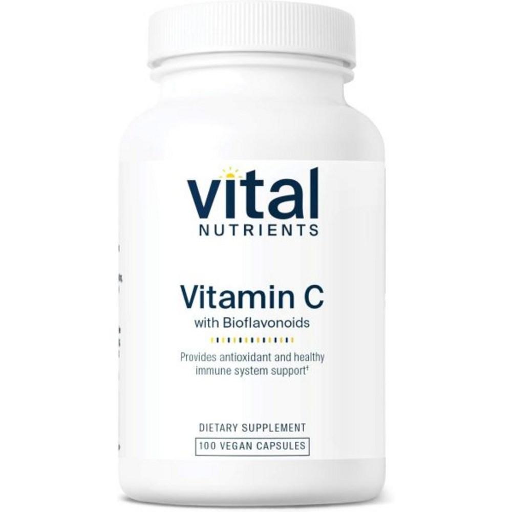 Vital Nutrients Vitamin C Bioflavonoid 100 Capsules