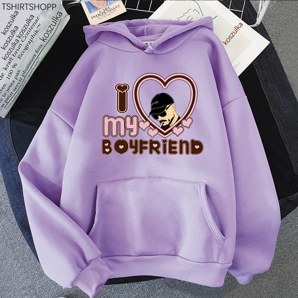 

I Love My Boyfriend Dellafuente FC Hoodie Women Aesthetic Graphic Kawaii Hoodies Unisex Autumn Winter Retro Pullover Sweatshirts Unisex