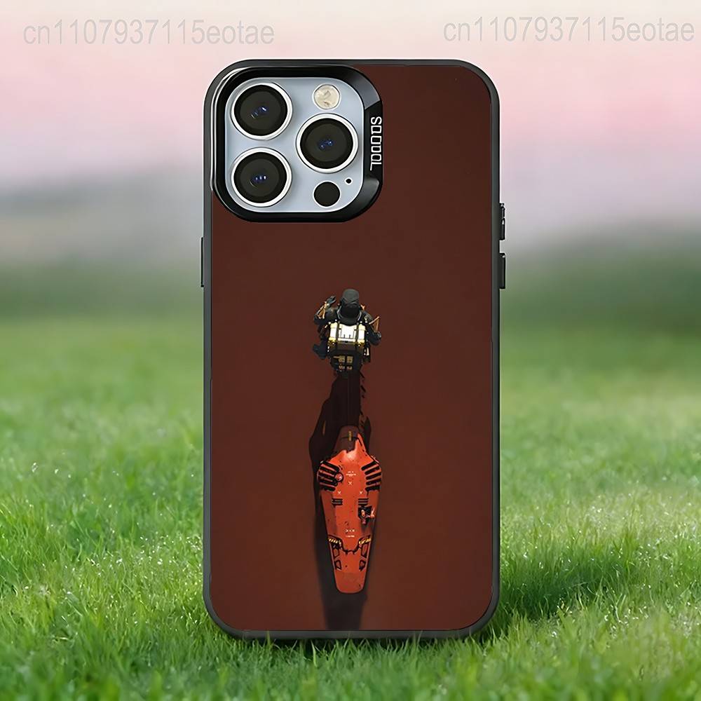 

Death S-Stranding On The Beach Phone Case For iPhone 17,16,15,14,13,12,11,Pro,Max,Plus,E,Air,Mini Black IMD Cover iPhone11PROMAX