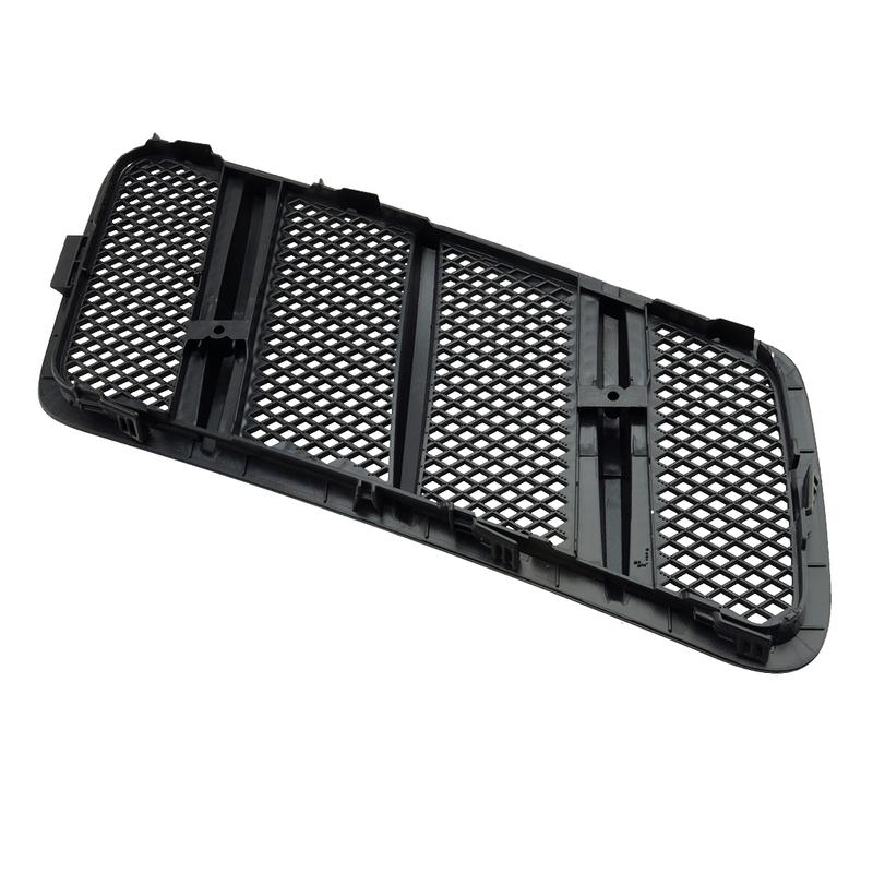 1668800105 1668800205 1 Pair Upper Front Hood Bonnet Grille Grill Vent Cover Trim Fit for Mercedes Benz W166 GL ML 2012-2015 ABS