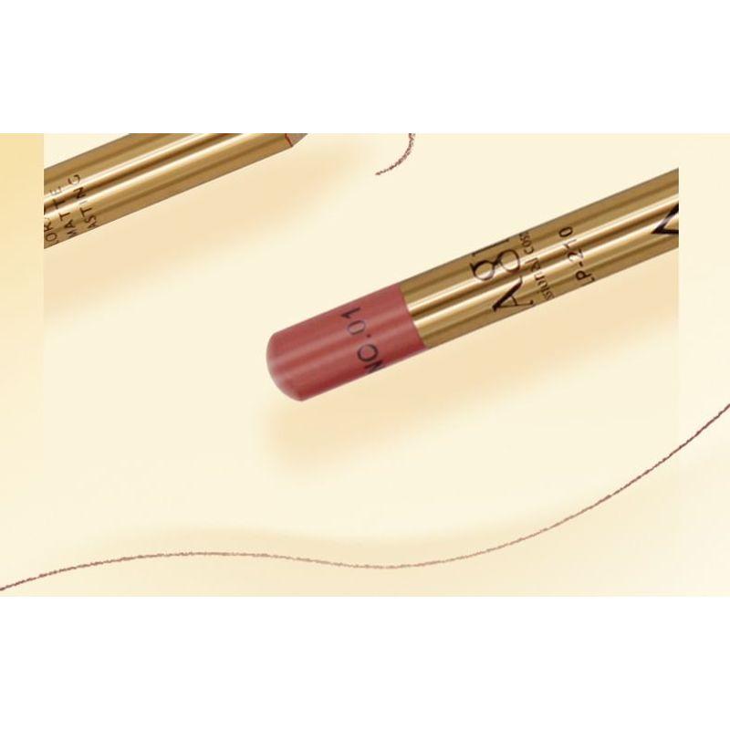 IMAGIC - Kit Matite Labbra Contorno Dorate Setose 8 Colori