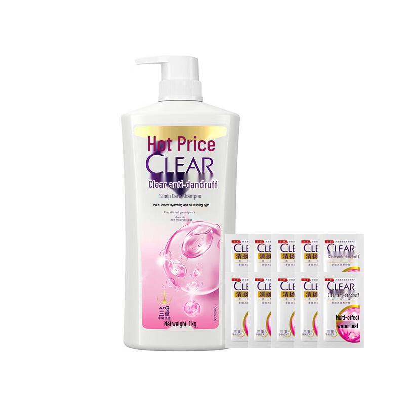 

Clear Anti-Dandruff Multi-Effect Hydrating Shampoo