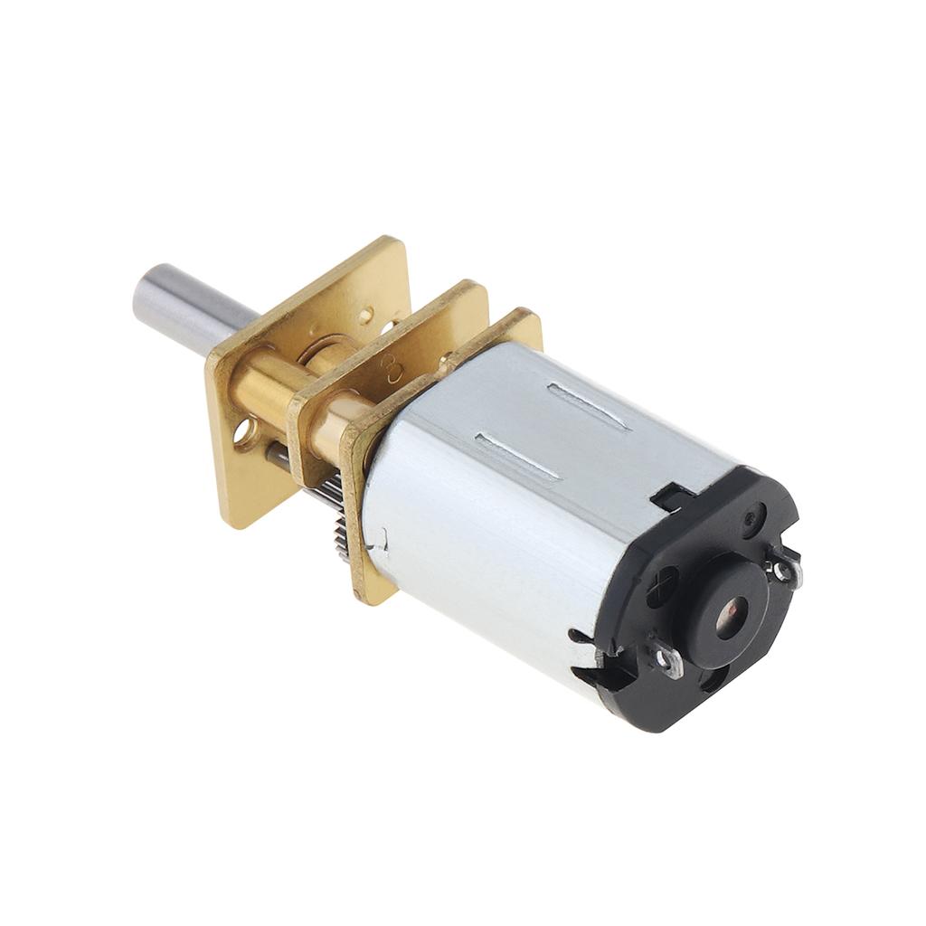 N20 Mini Micro Metal Gear Motor DC 3V with Gear Wheel DC Motors 15/30/50/60/100/200/300/500/1000RPM