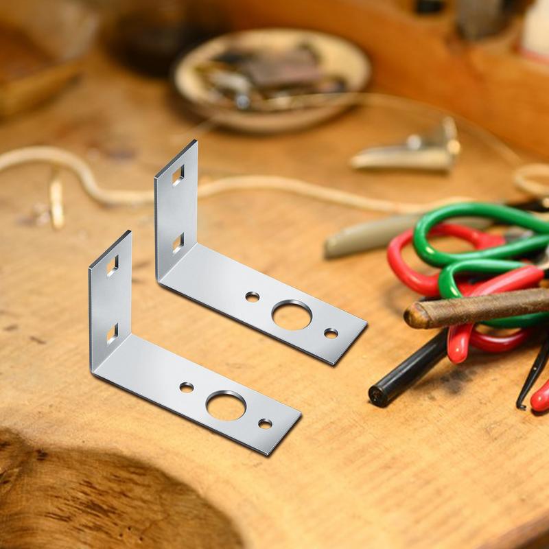 Boat Tail Light Bracket Tail Light Mounting Bracket L Shape Metal Lamp Rack 2 Pieces For Transport Vehicle Truck Boat Marine CHINA