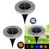 Elegant Led Solar Powered Underground Buried Light Lamp For Garden And Road Decoration