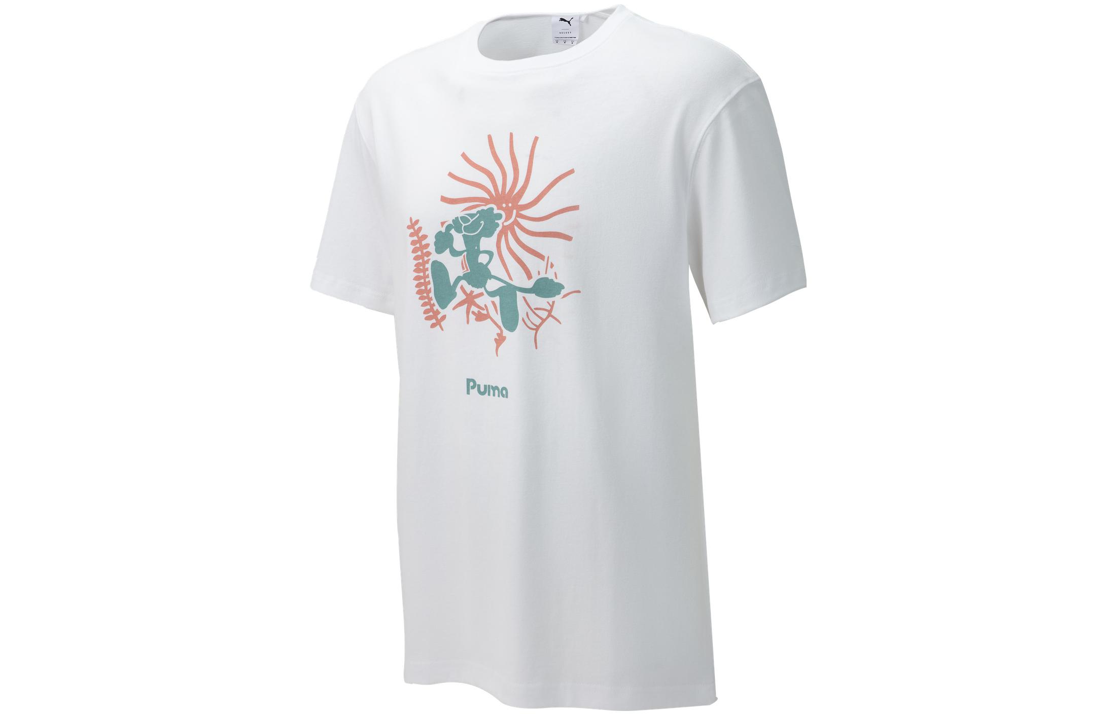 PUMA ADVENTURE PLANET Футболка мужская Белая 537333-52 M