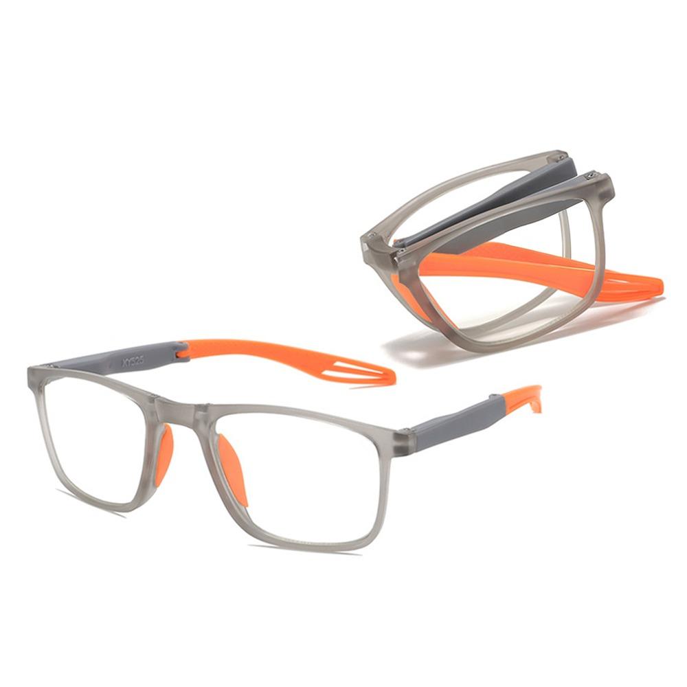 

Очки для чтения с блокировкой синего света Складные Защита глаз Очки для дальнозоркости Спортивные Ультралегкие Квадратные Очки Strength 100 оранжевый