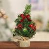 Ornamenti Natalizi Albero di Natale Piccolo Pino Scrivania Tavolo Ufficio Decorazione
