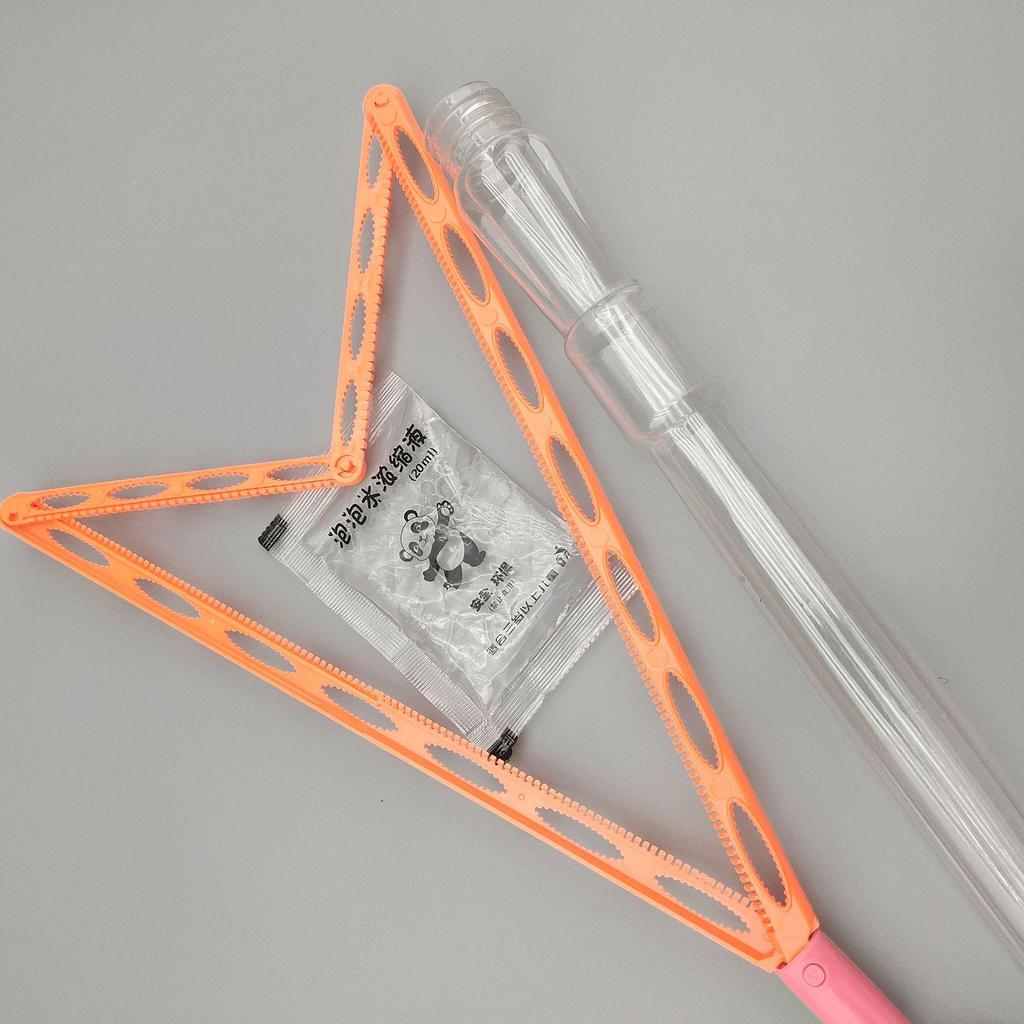 Large Cartoon Seahorse Bubble Wand - Handheld Rapier Blower, Mixed Colors for Park and Street Stalls