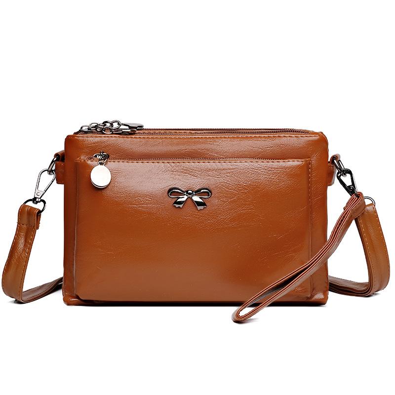 

Crossbody bag fashion women s bag small satchel shoulder bag бронзовий