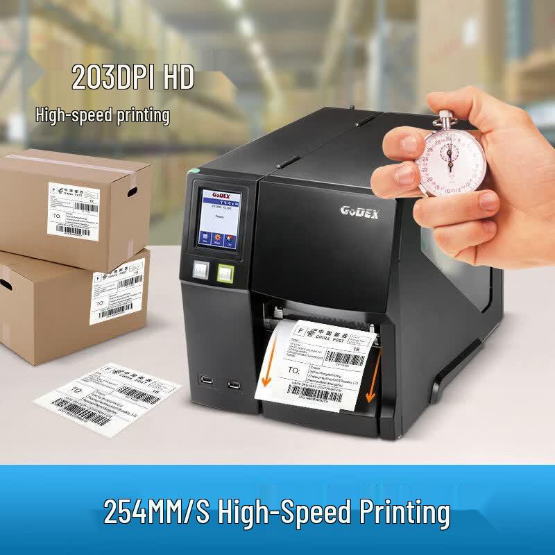 GODEX ZX1200i Industrial Thermal Transfer Label Printer CN plug (adapter included)