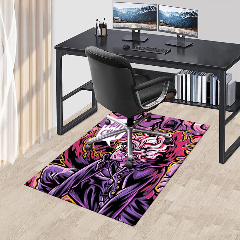 

1pc Anime Cartoon Design Office Chair Mat - Momo Chan Themed Non-Slip Carpet for Home Decor, Suitable for All Seasons and Perfect as a Gift.U081 60cm by 90cm
