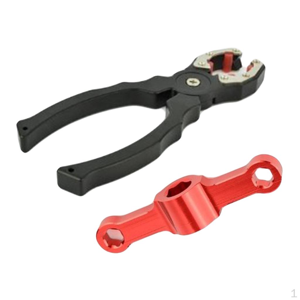 

17-28 Grip Remover Pliers Repair , Wrench Fixing Metal Multifunctional Outrunner, for RC Quadcopter