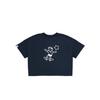 New X Noritake SS25 T Shirt Women's Blue WCH747-695