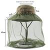 Portable Anti Bee Hat Multifunctional Fishing Sun Cap New Mosquito Net Hat