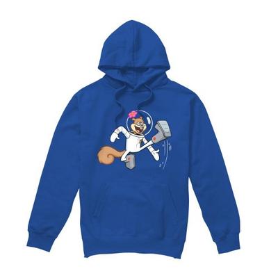 SpongeBob SquarePants Mens Karate Sandy Cheeks Hoodie