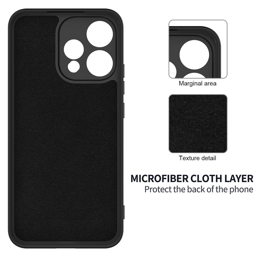 Dla Oppo Reno15c 5G (Chiny)/Oppo Reno15 5G (Światowy) Płynne silikonowe etui na telefon z paskiem na rękę