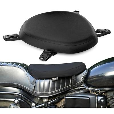 Memory Foam Motorcycle Seat Cushion - Supports Sit Bones, , and Buttock Muscles - Absorbs Micro-Shocks and Road Jerks, Suitable for All , Waterproof